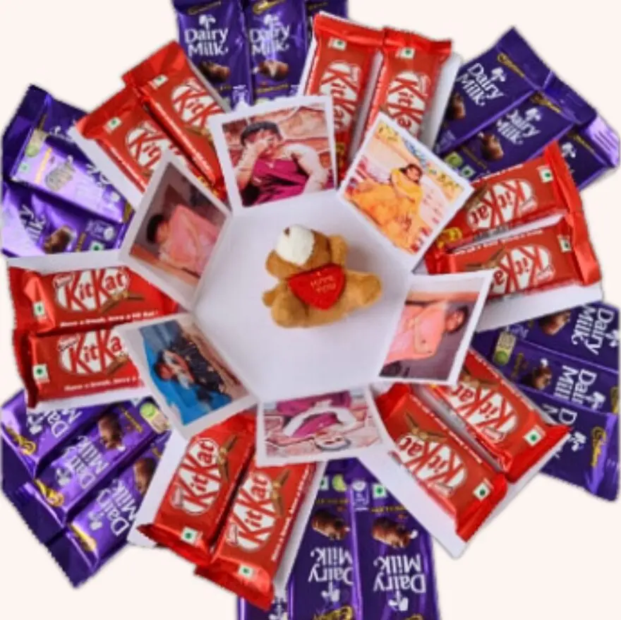 Kitkat + Dairy Milk Explosion Box