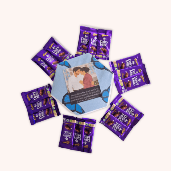 3 layer Dairy milk Explosion Box
