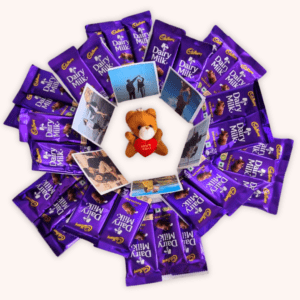 3 layer Dairy milk Explosion Box