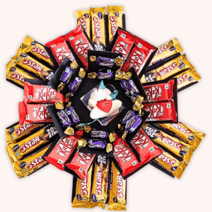 3 Layer 5 Star + KitKat Explosion Box