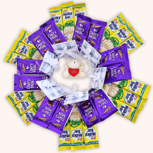 3 Layer Milky Bar + Dairy Milk Explosion Box