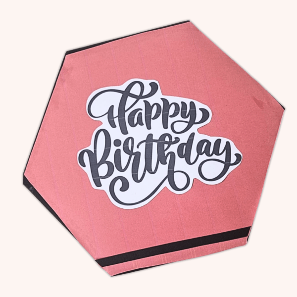 Single Layer Kitkat Explosion Box
