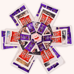 5 Layer Photo + Chocolate Explosion Box