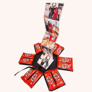 Single Layer Kitkat Explosion Box