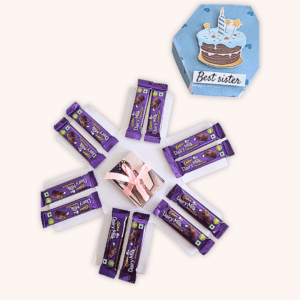 Single Layer Dairy Milk Explosion Box