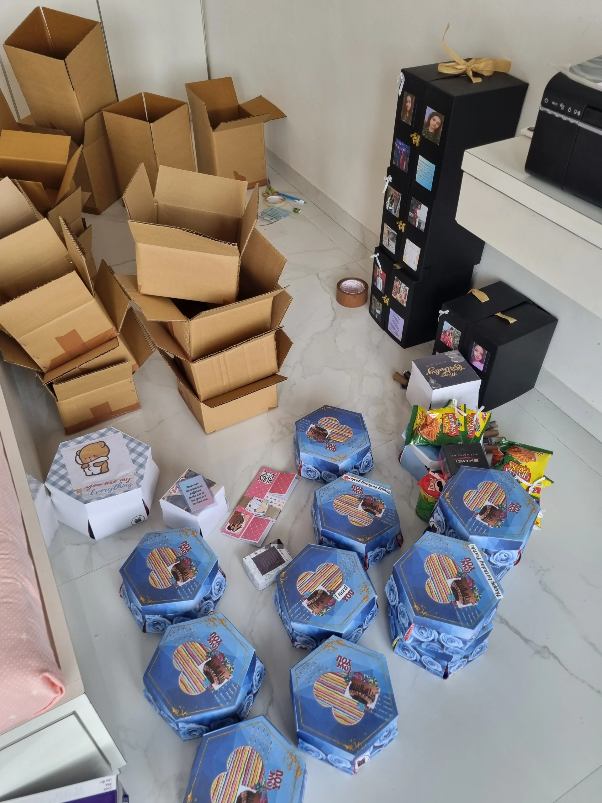 Behind the oprations