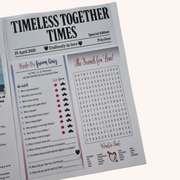 Personalised Newspaper